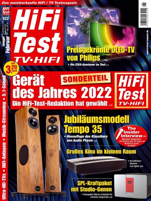 Title details for HIFI TEST TV HIFI by Michael E. Brieden Verlag GmbH - Available